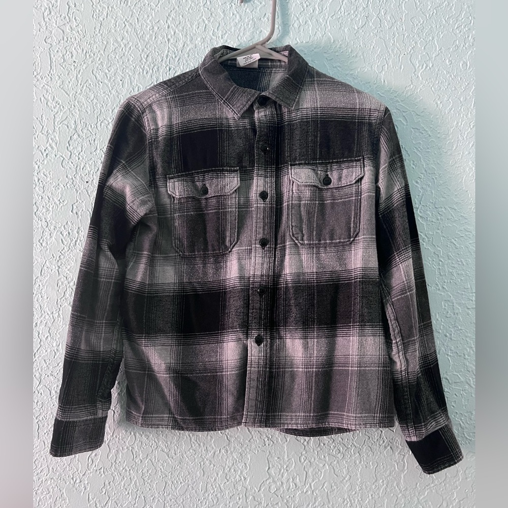 Gap Kids organic flannel shirt jacket - Boys XL